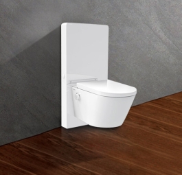 Bồn cầu th&ocirc;ng minh Viglacera Platinum P.16.320 (K&iacute;nh trắng)