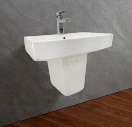 Chậu rửa + ch&acirc;n Viglacera V58